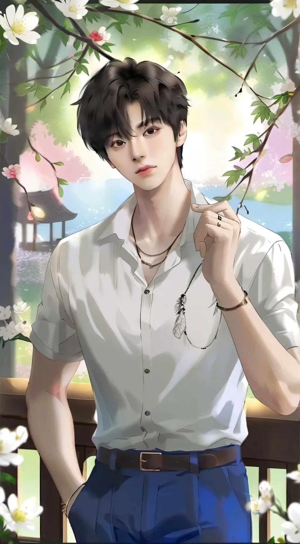 ai character: Liam background