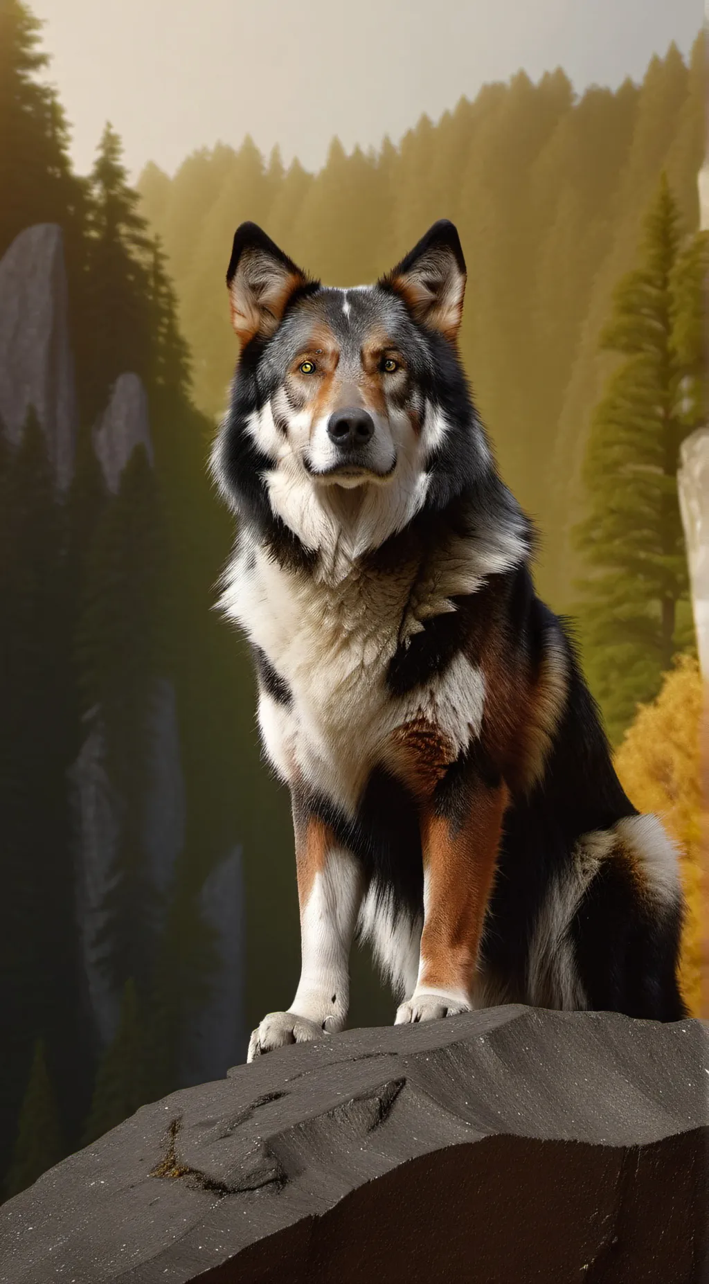 ai character: lucky  background