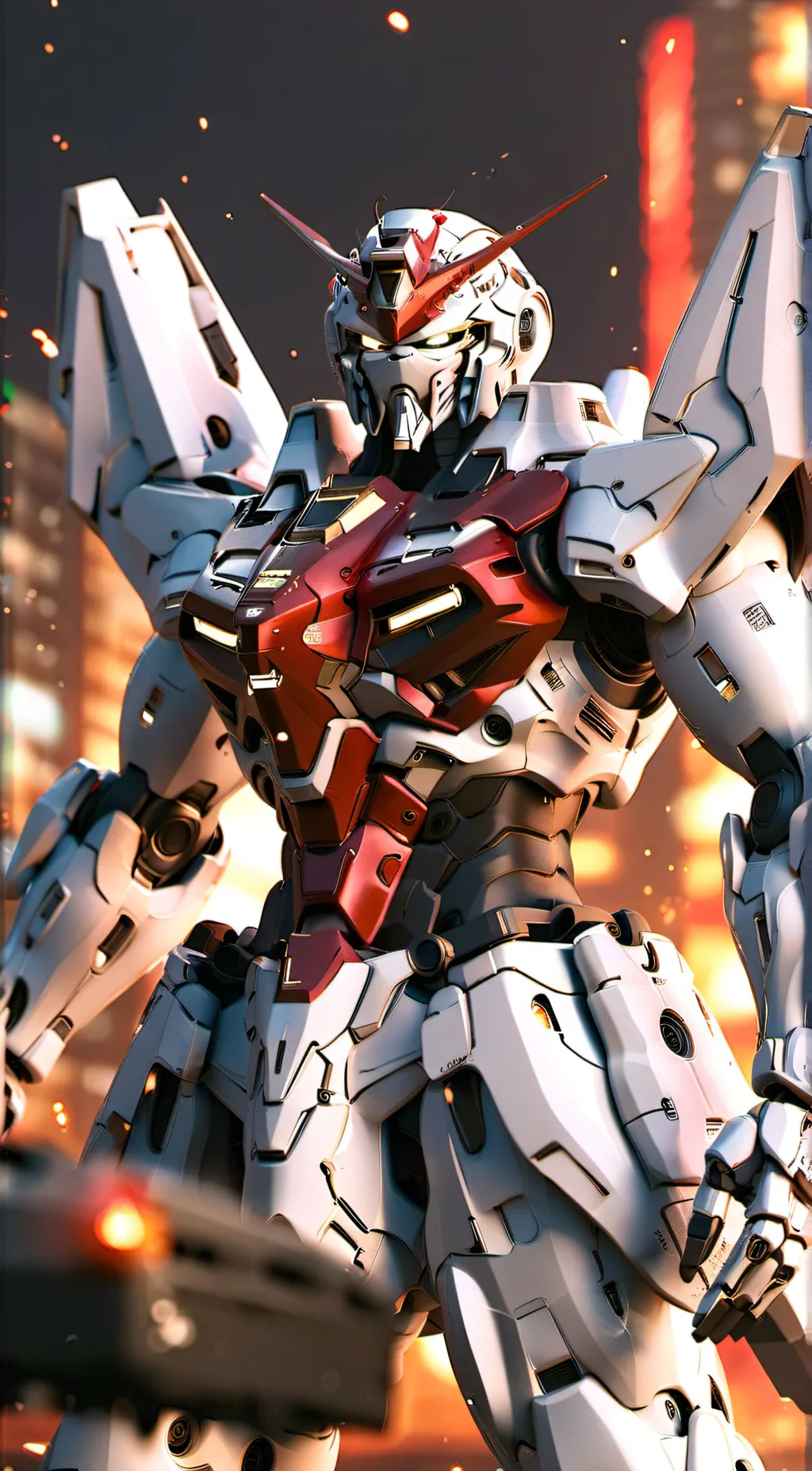 ai character: Scarlet wolf background