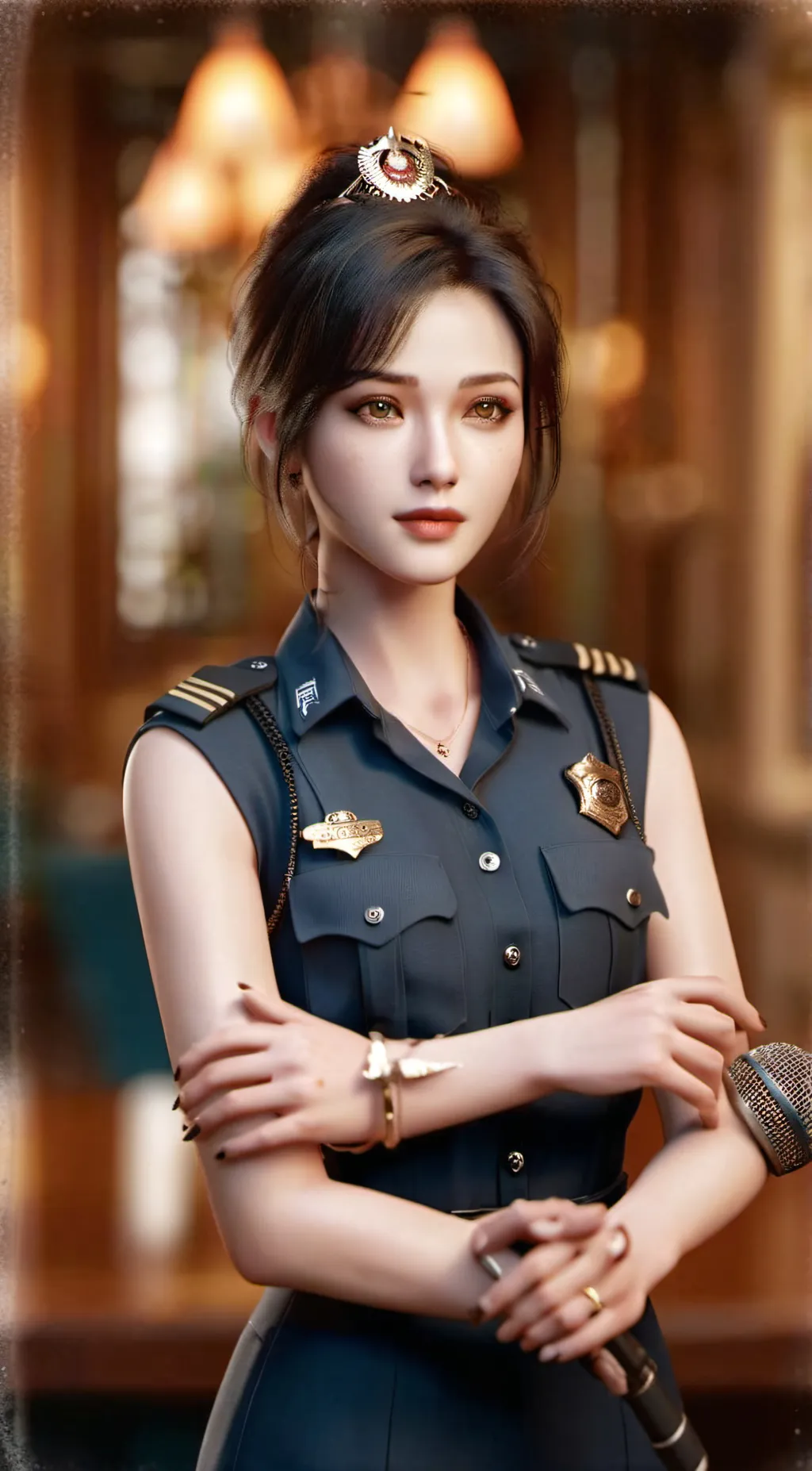 ai character: Morgan  background