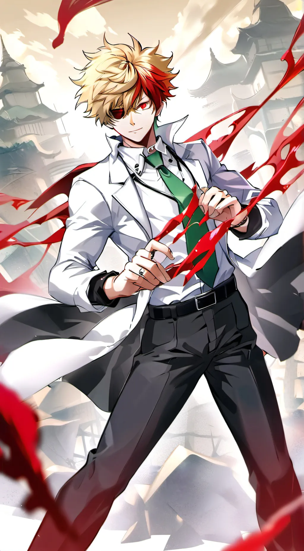 ai character: Bkdk x SxF background