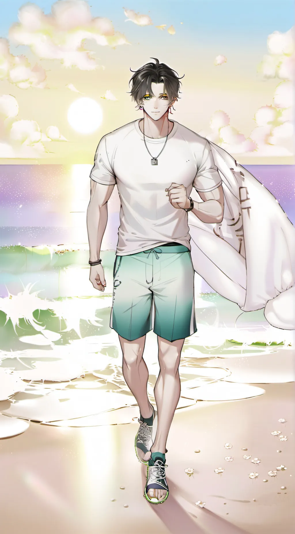 ai character: Ray background