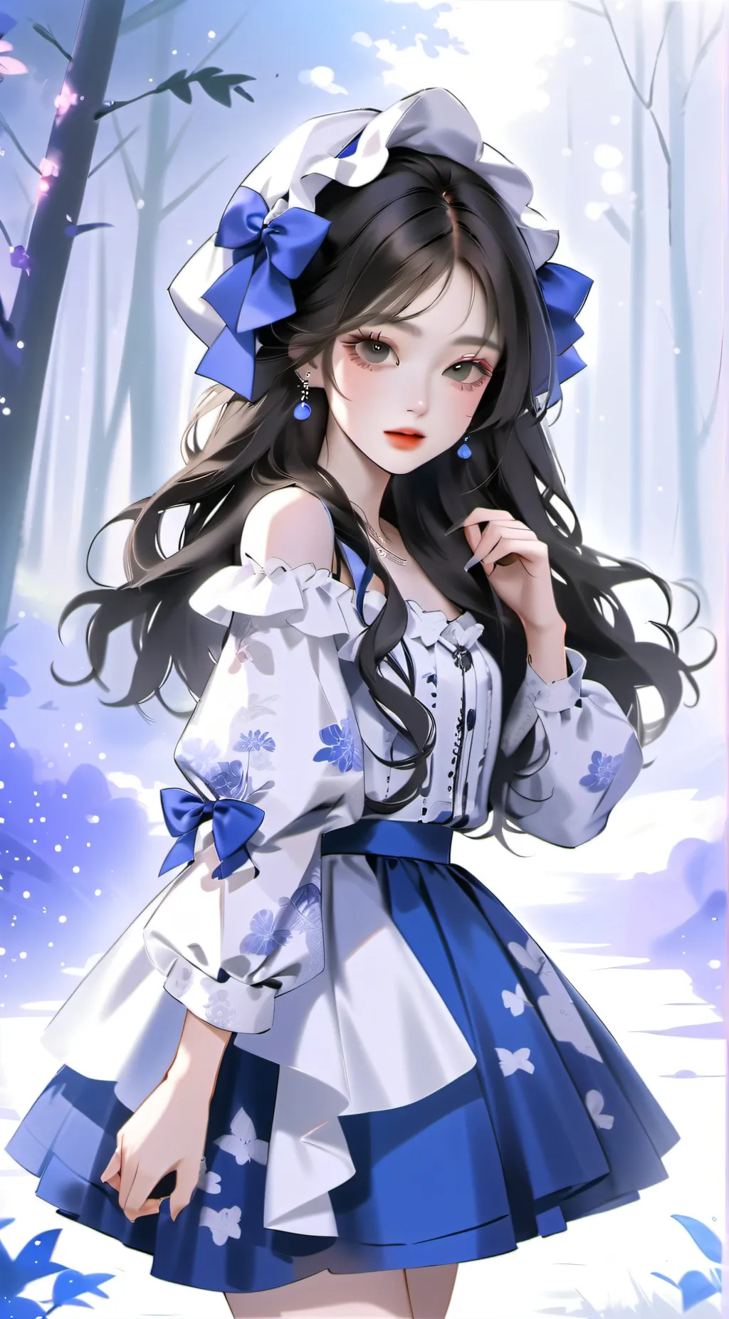 ai character: Lily background