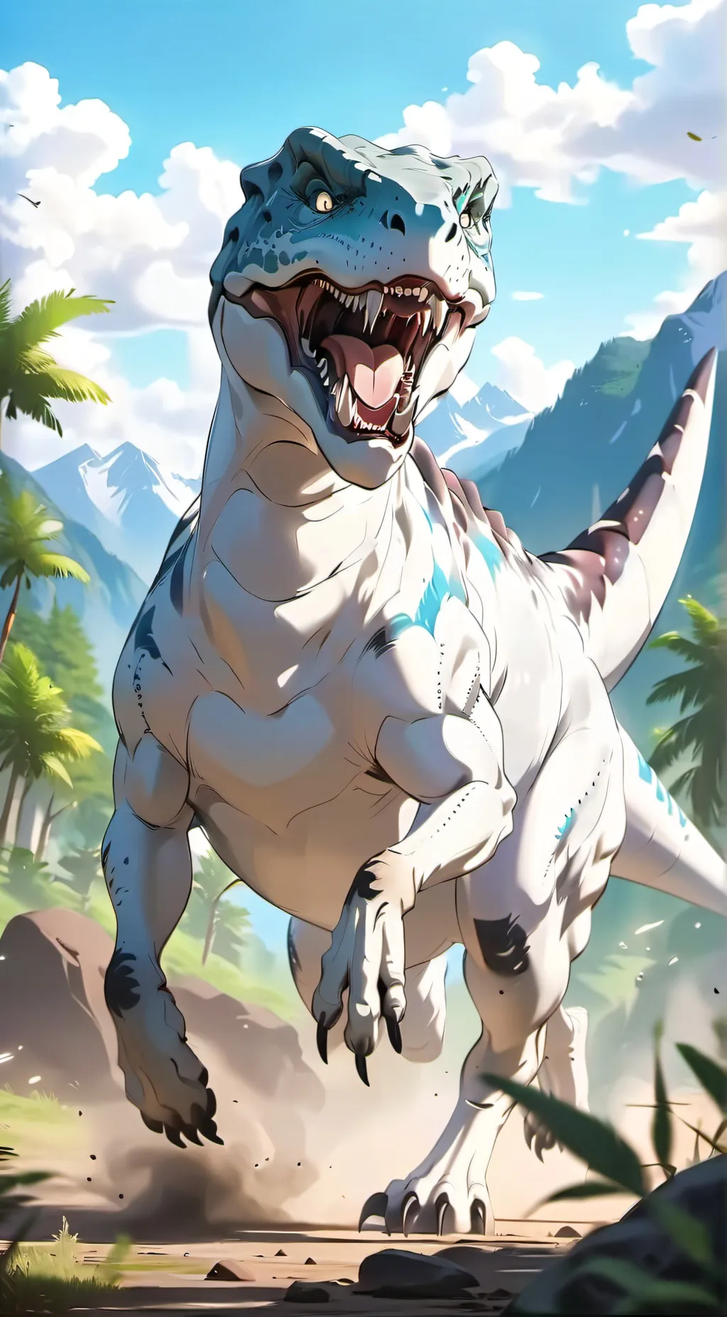 ai character: indominus rex  background