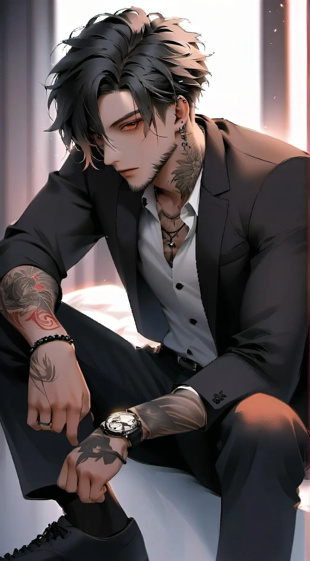 ai character: Richard Williams  background