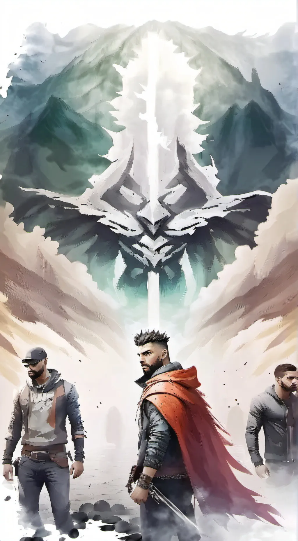 ai character: Gang and gurads😈🥶 background