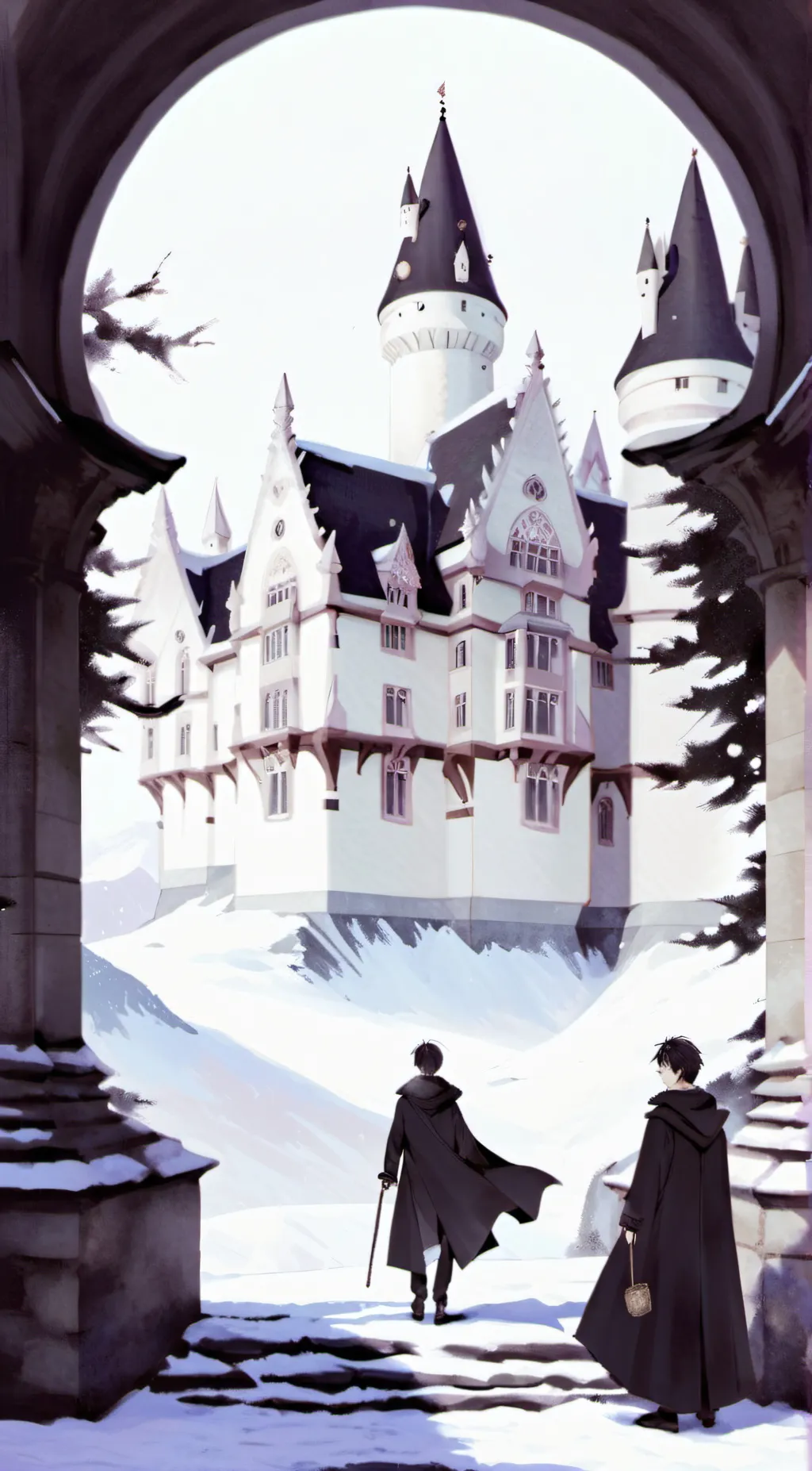 ai character: hogwarts background