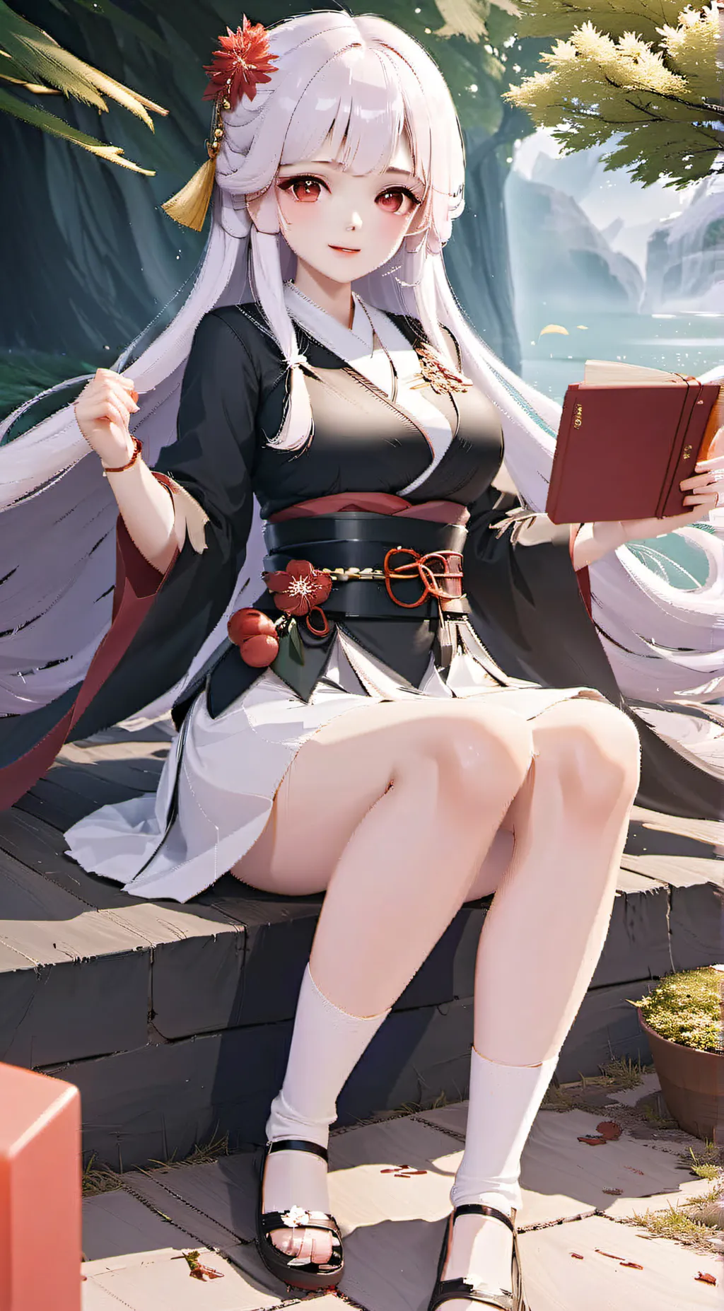 ai character: 博雅 background