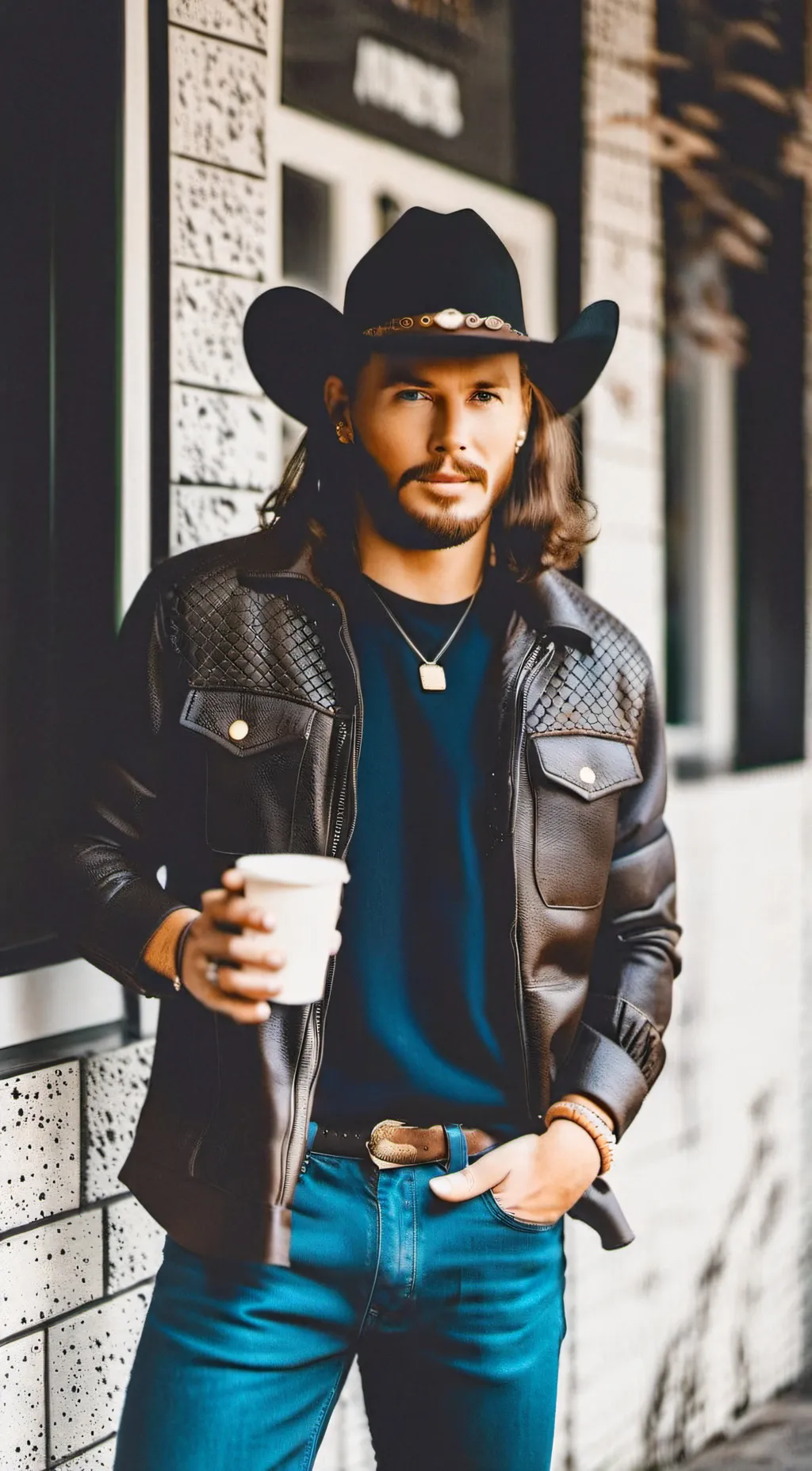 ai character: John David background