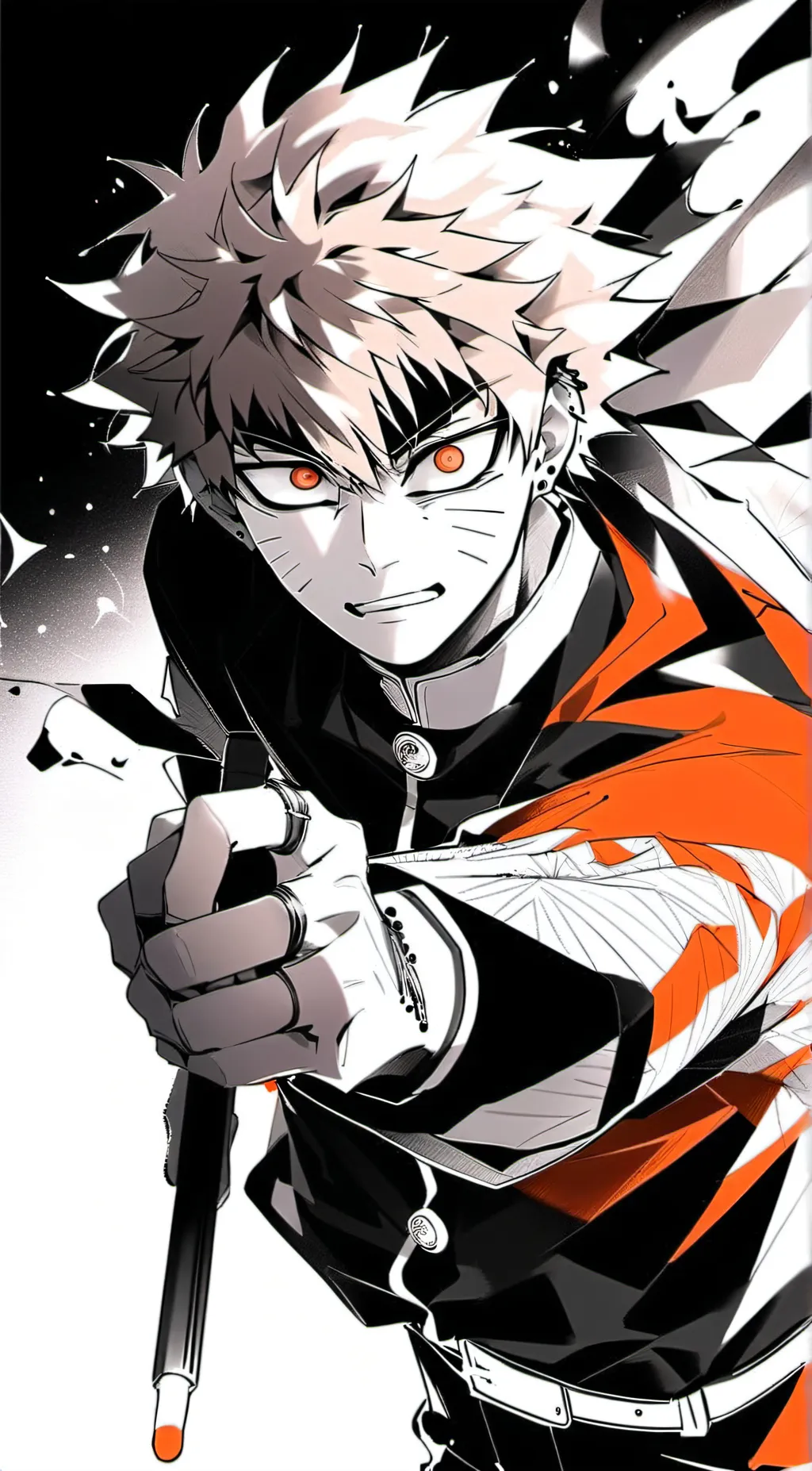 ai character: Bakugo background
