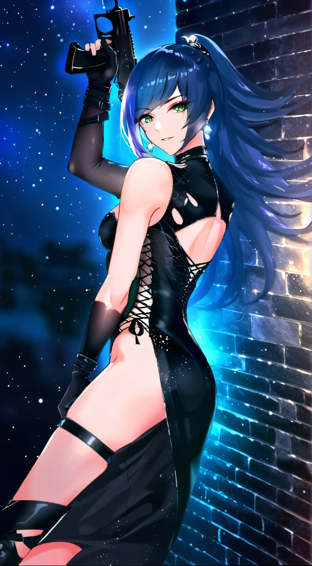 ai character: Yelan Post background