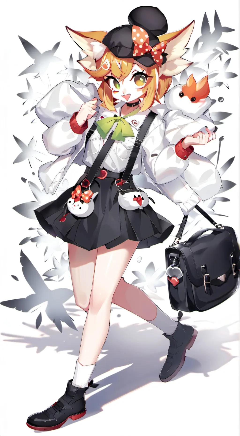 ai character: Cream the Rabbit background