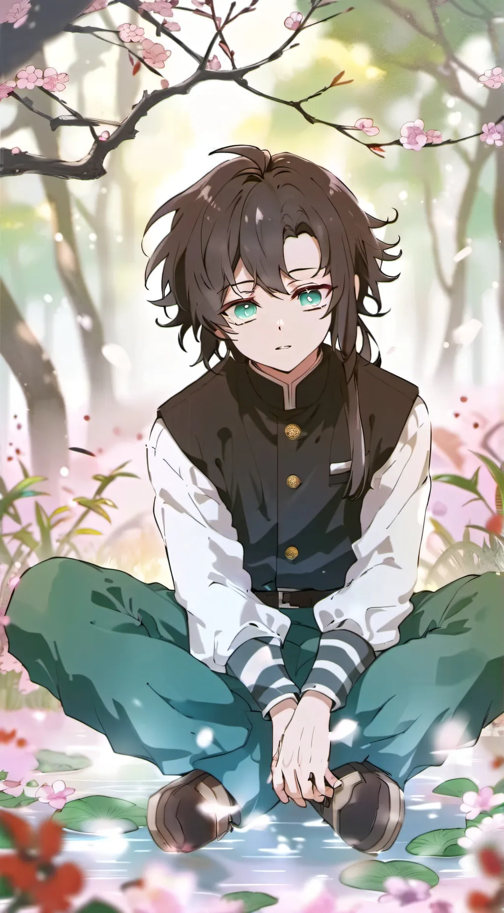 ai character: Muichio  background