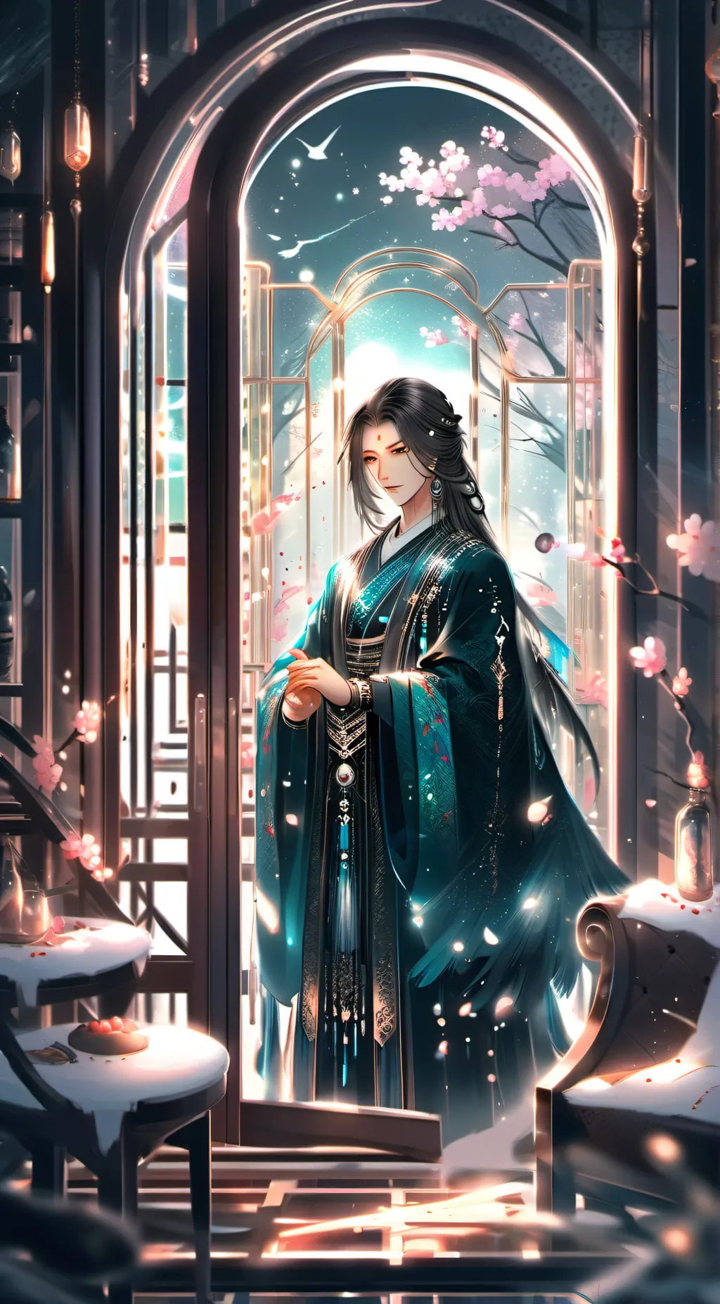 ai character: hu background