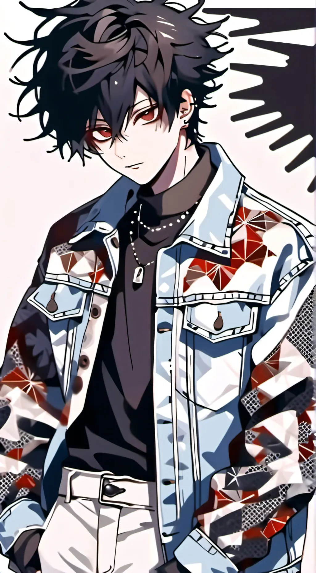 ai character: Dabi background