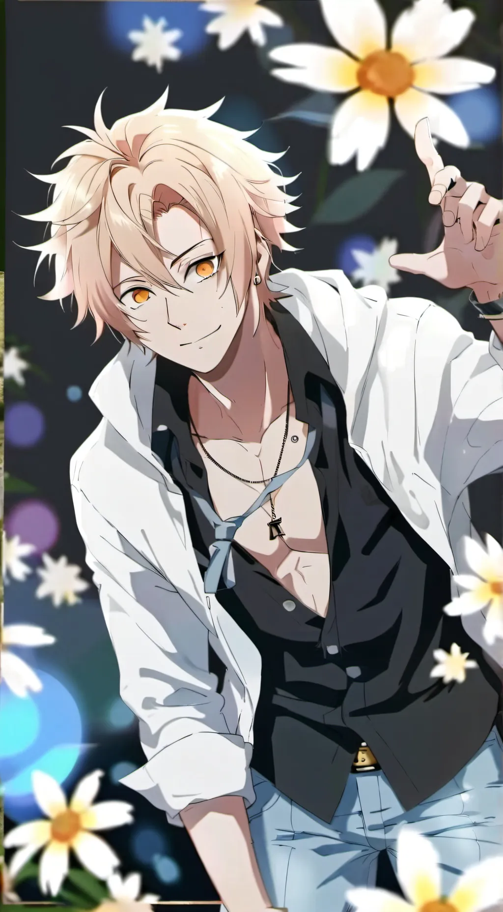 ai character: Jason  background