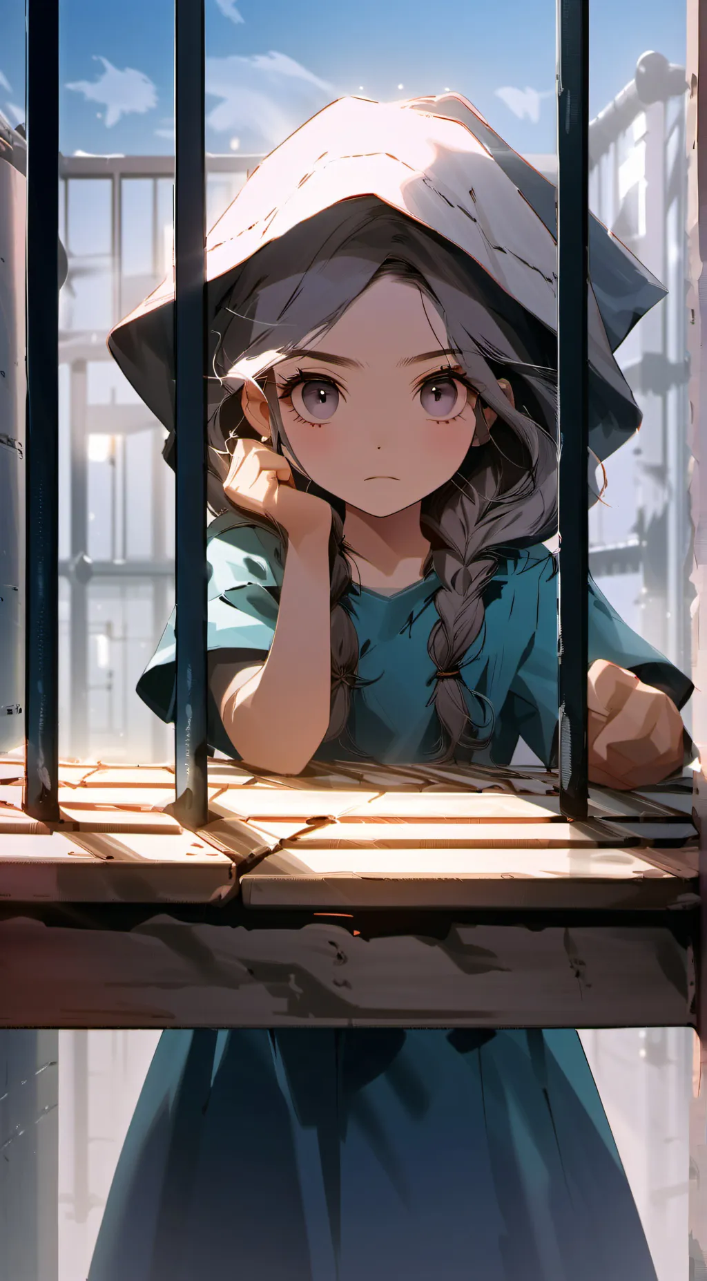 ai character: Experiment 1076 background