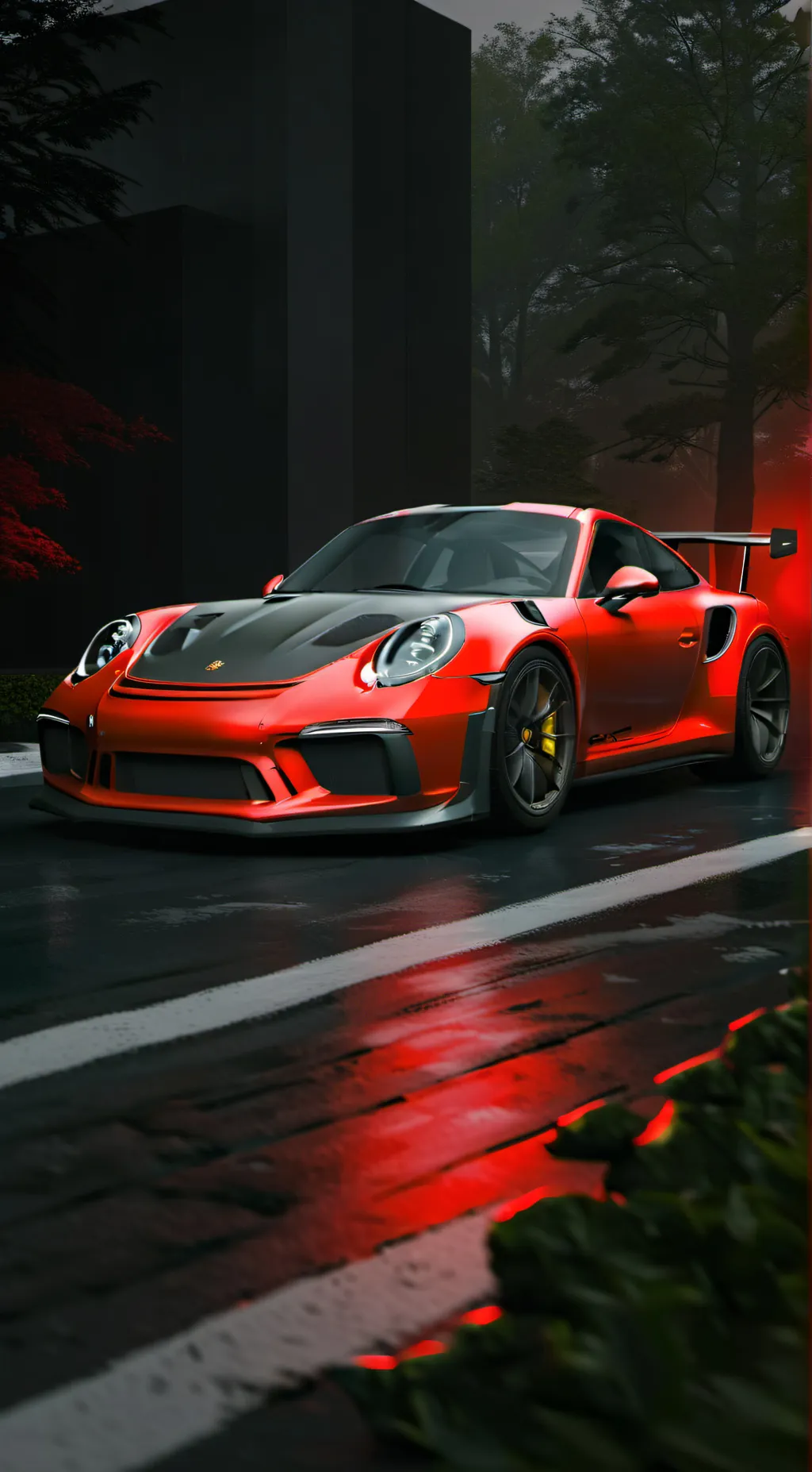 ai character: porsche 911 gt3rs background
