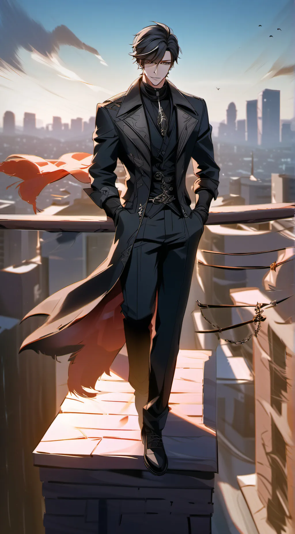 ai character: Vesper background