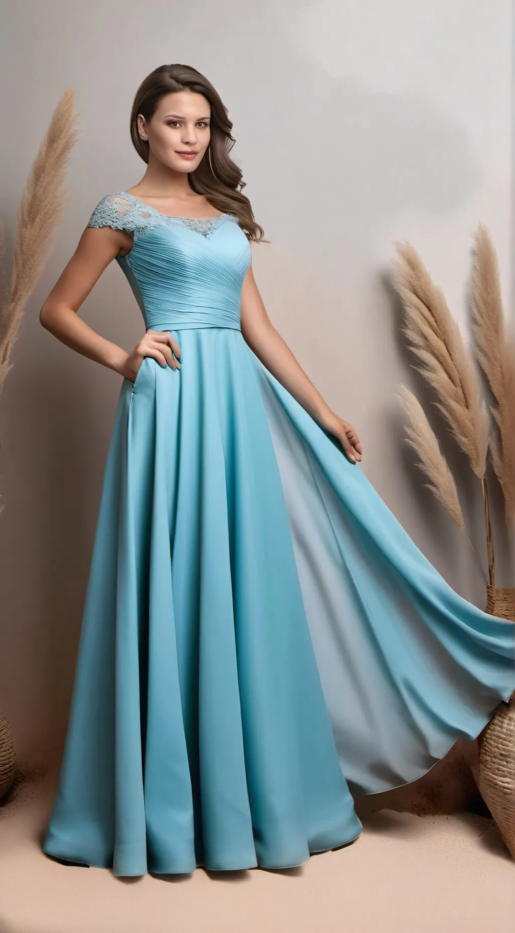 ai character: Andy noiva do Elon background