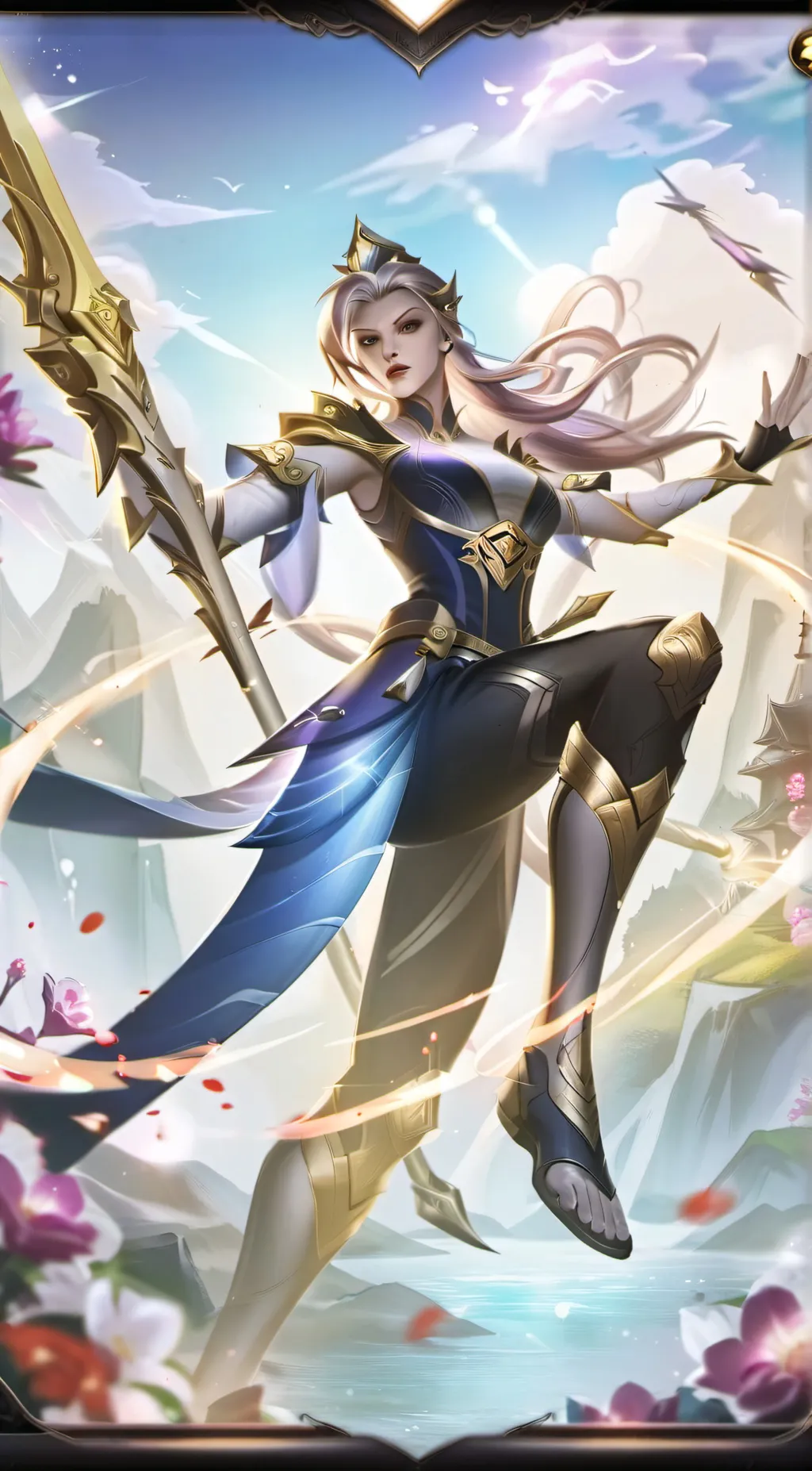 ai character: Silvana background