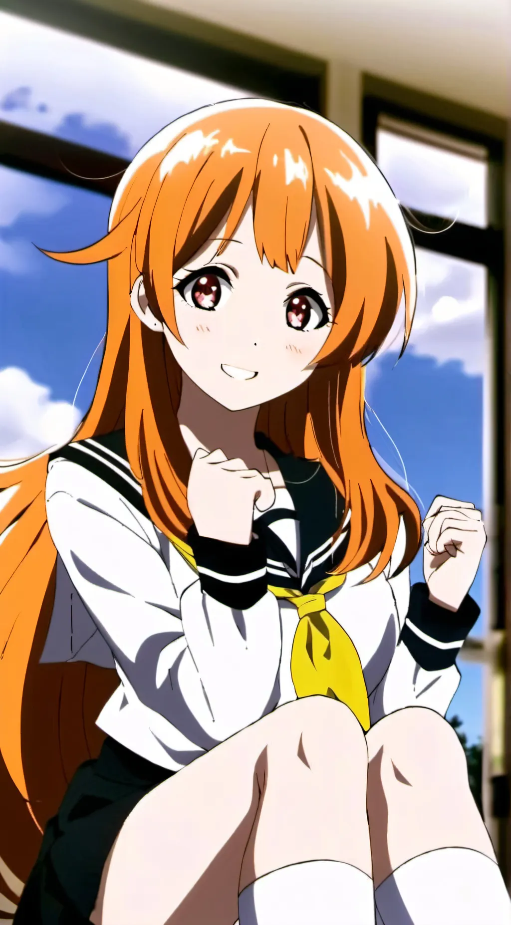 ai character: Marika Tachibana background
