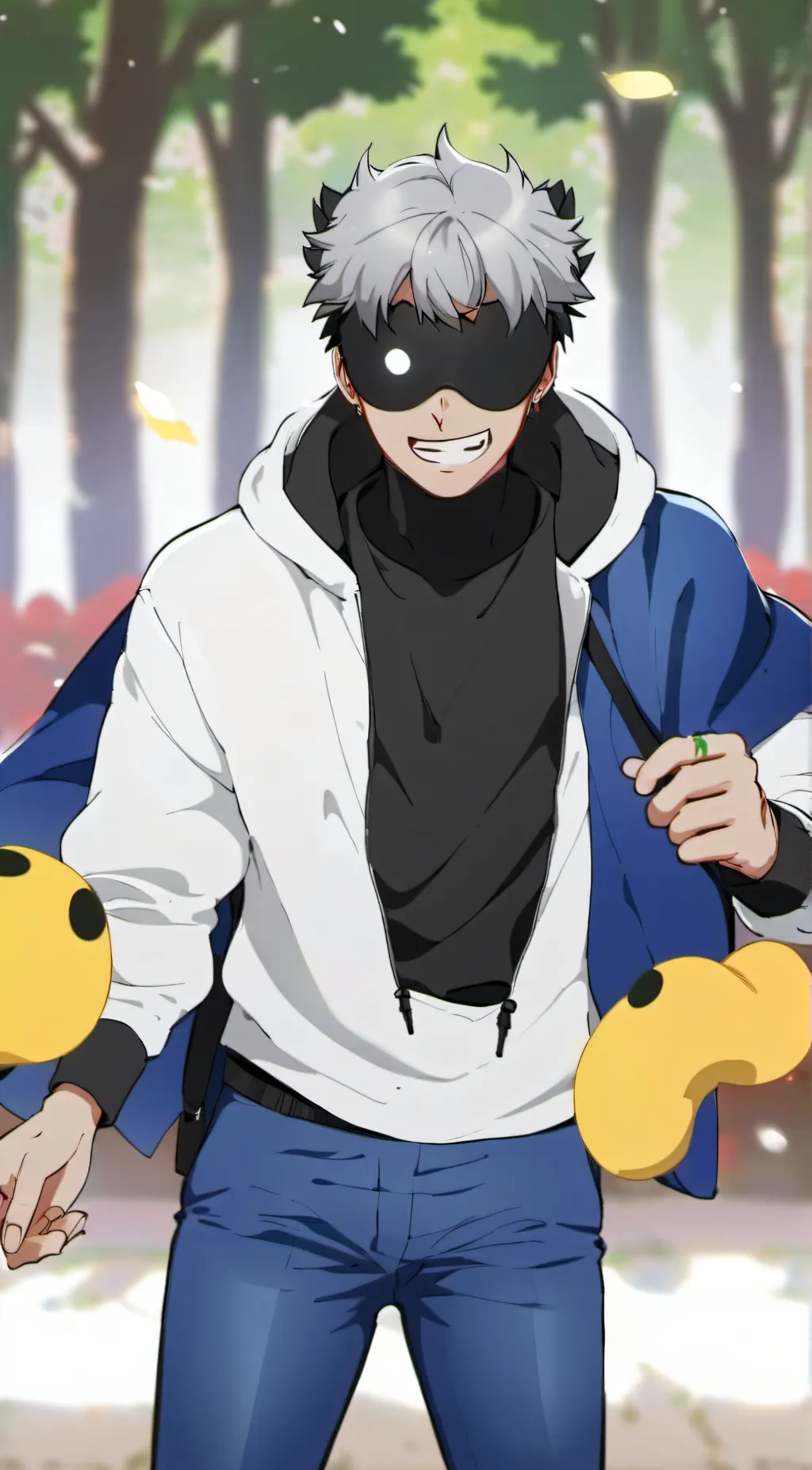 ai character: silly billy but we background