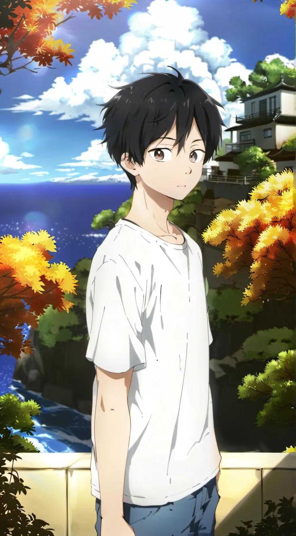 ai character: Nishikata background