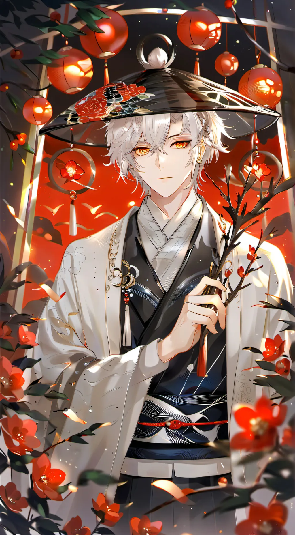 ai character: 🪴 MOON 🪴 background