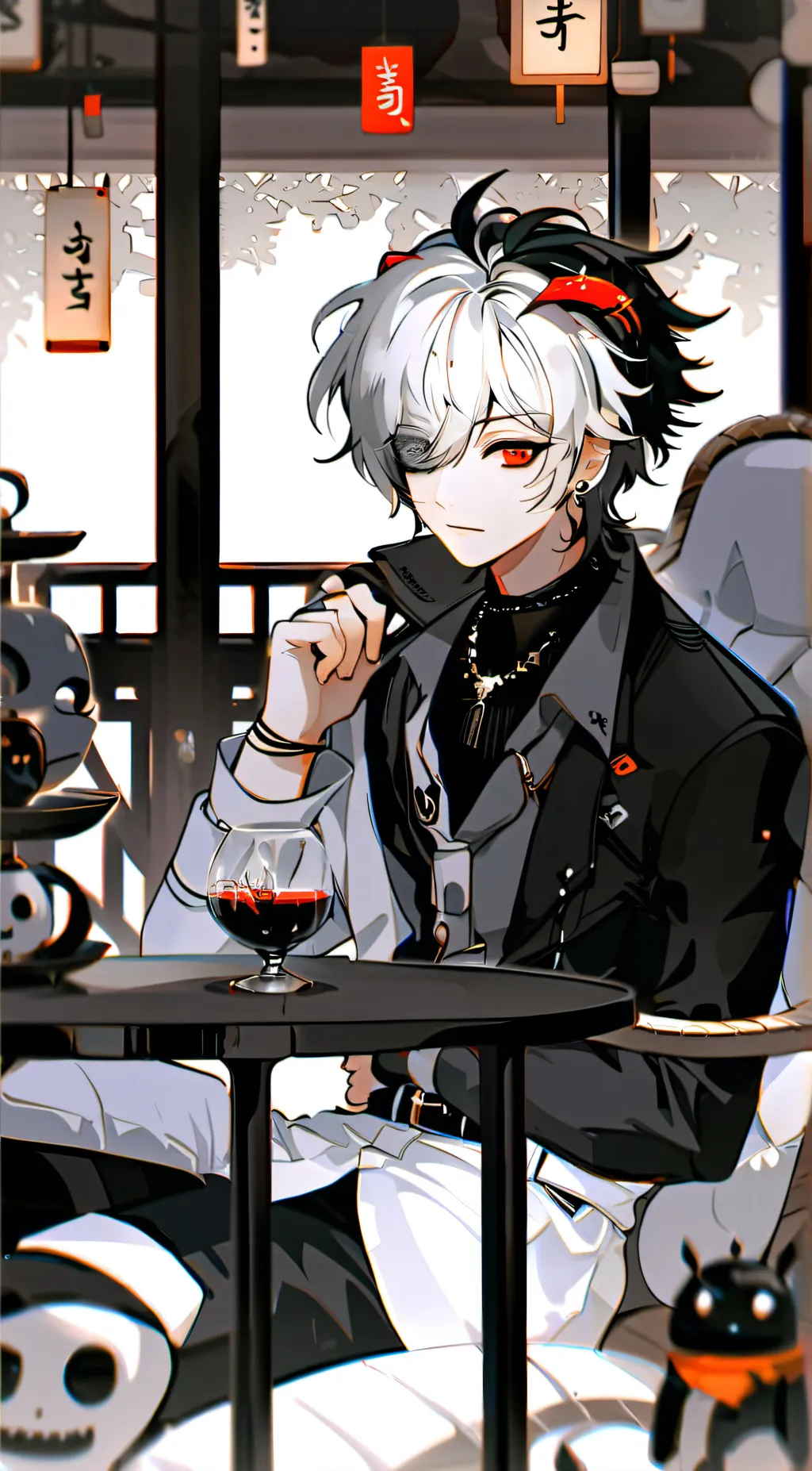 ai character: Kai background