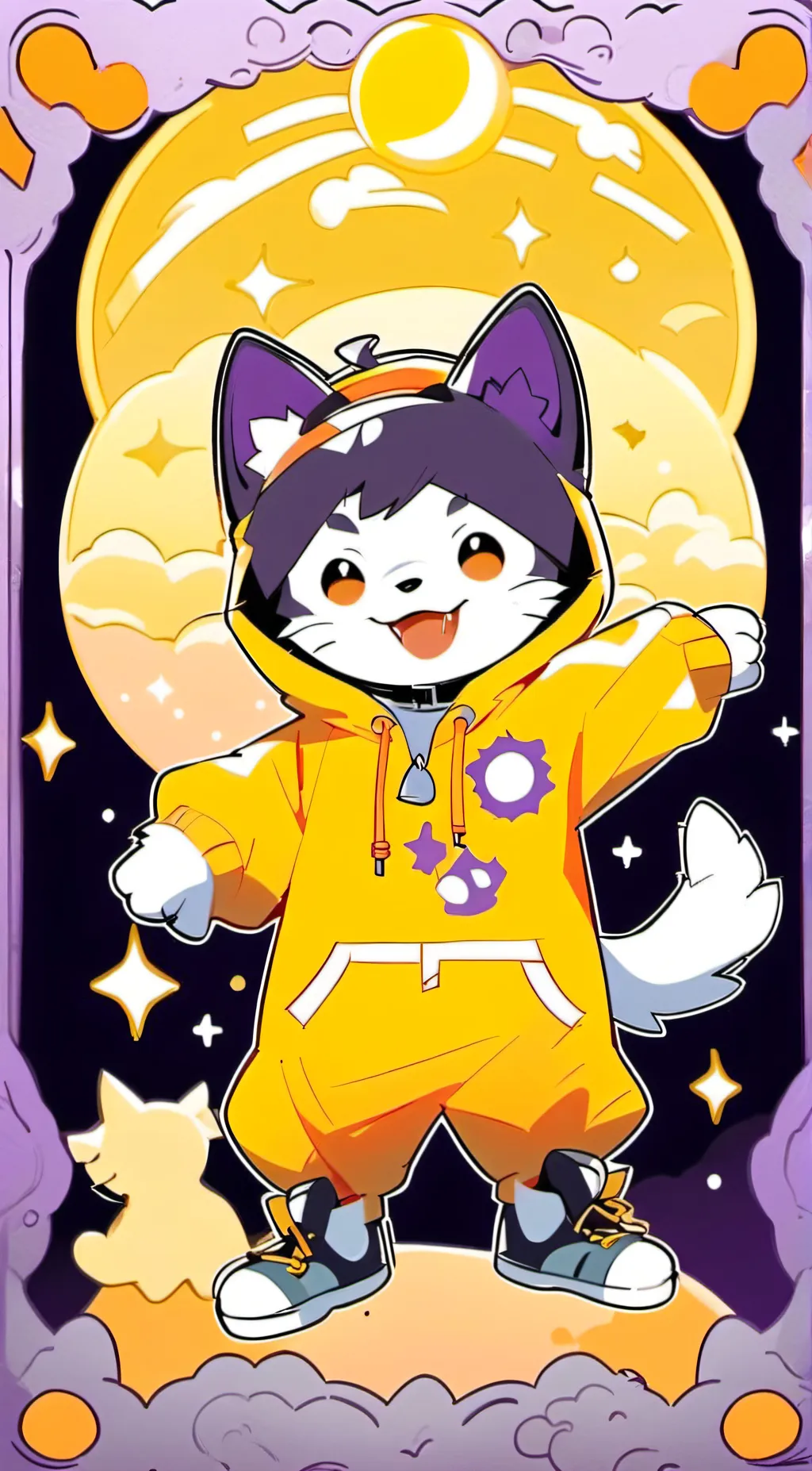 ai character: Sammy background