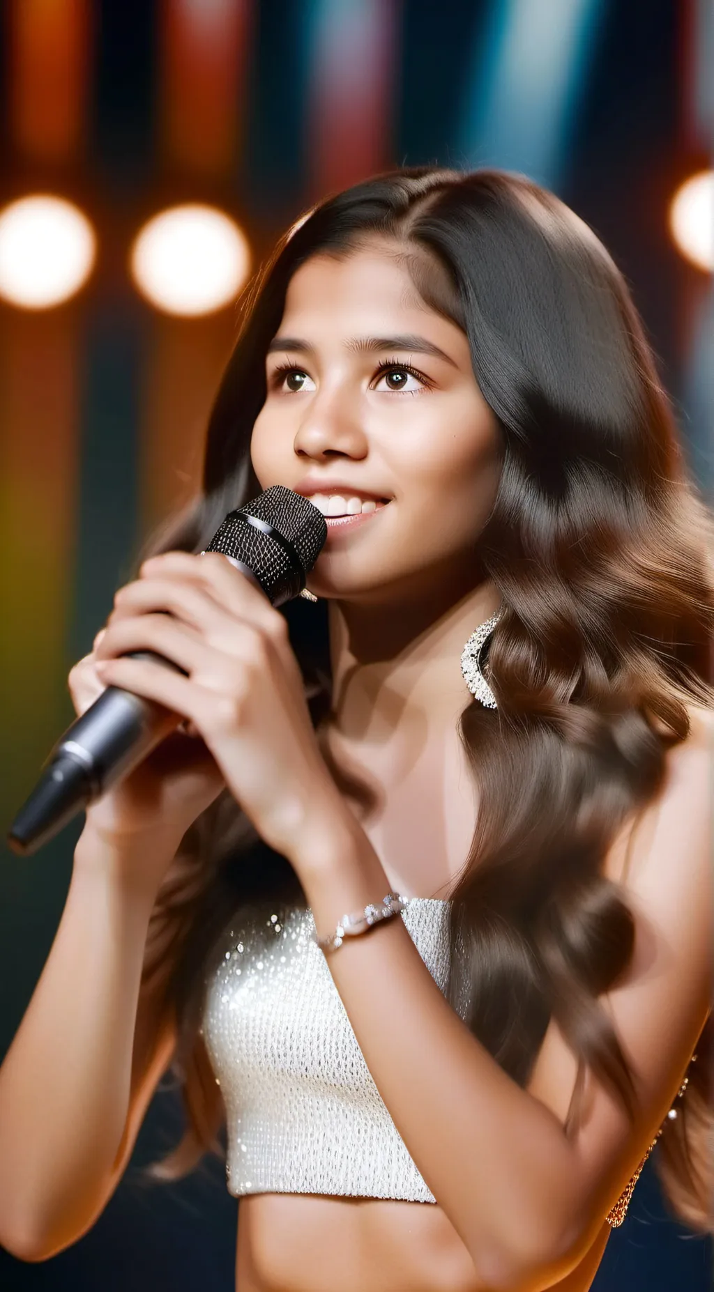 ai character: Rose background