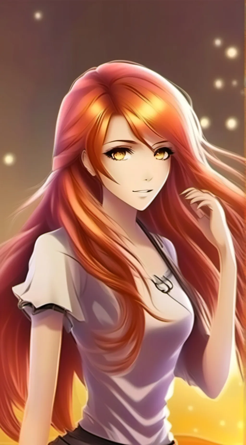 ai character: Calypso sohma  background