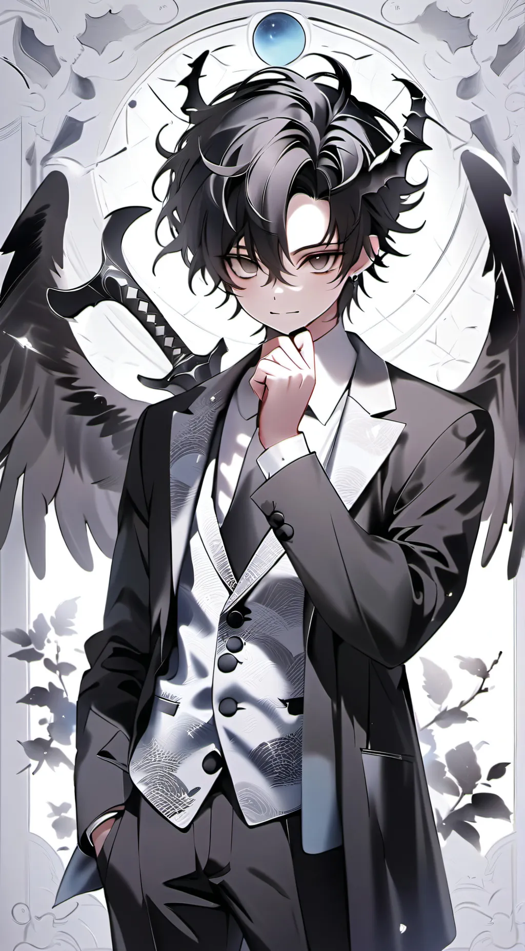 ai character: ××Kuro-San×× background