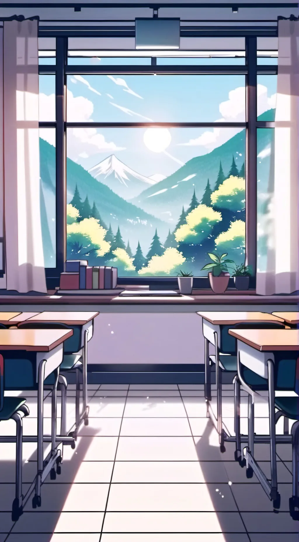 ai character: FPE classroom  background