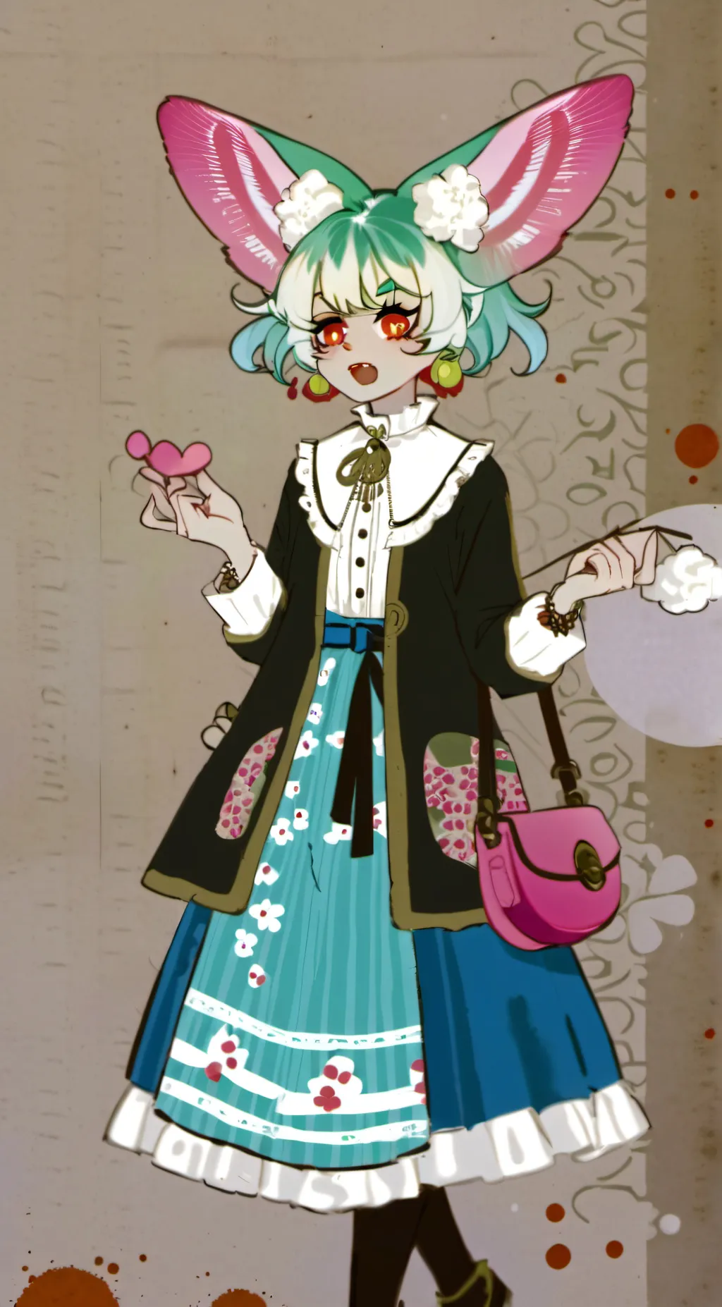 ai character: Springle background