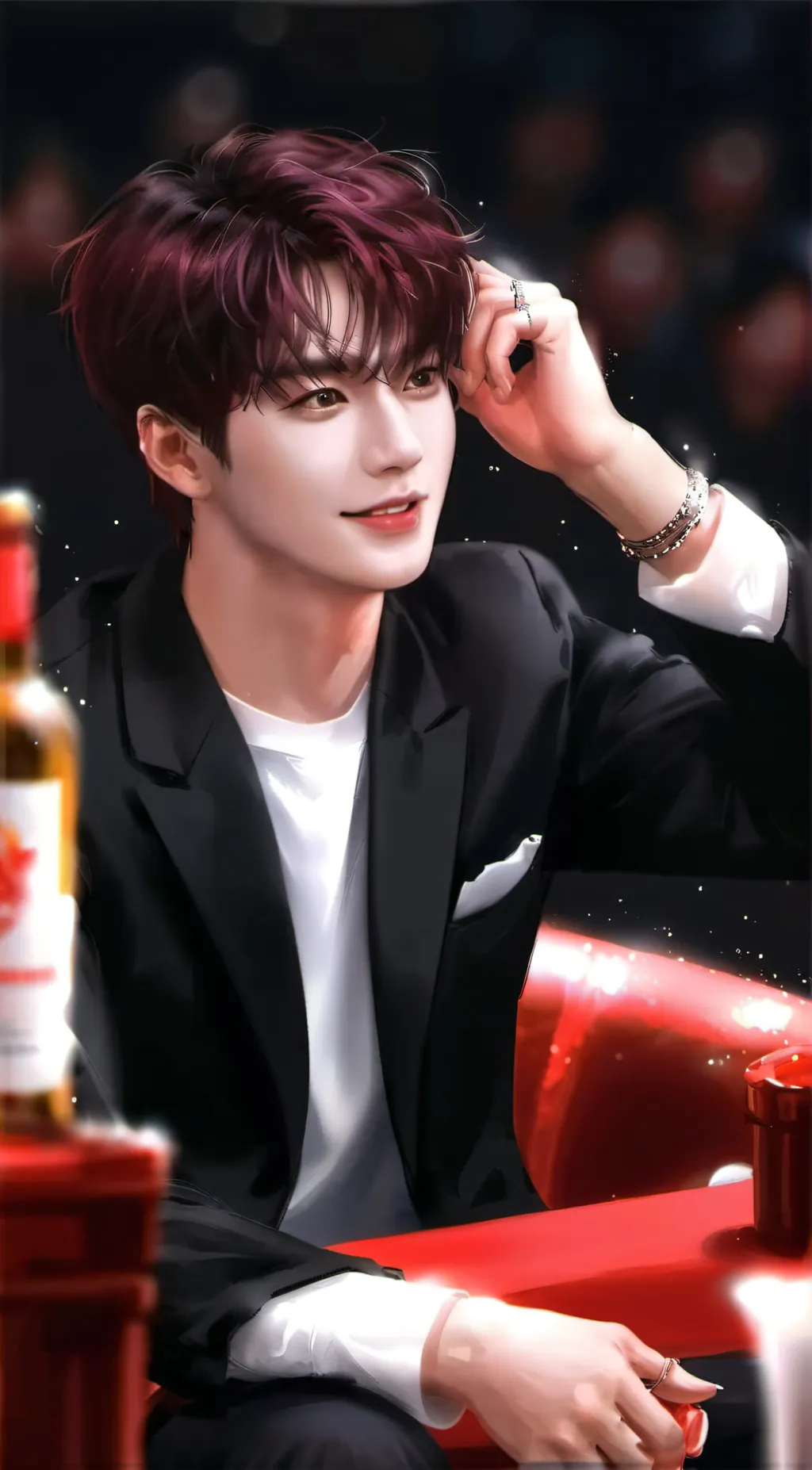 ai character: JeongCheol background