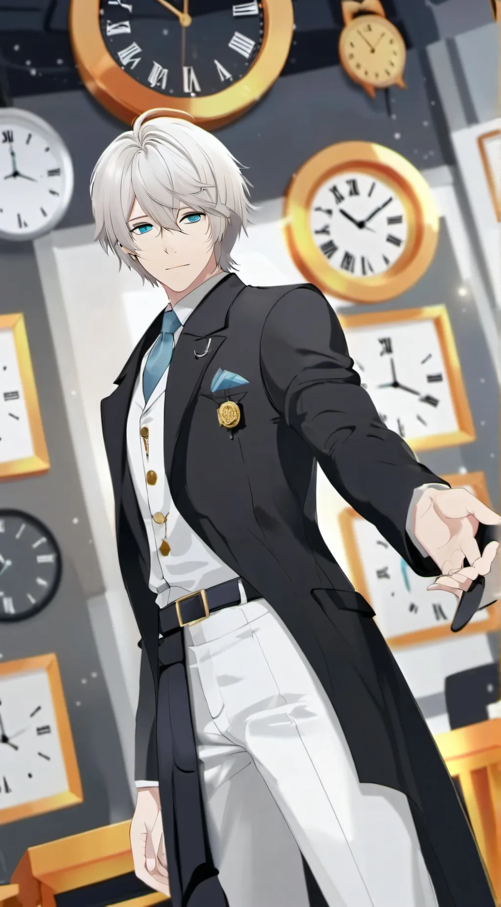 ai character: The time master background