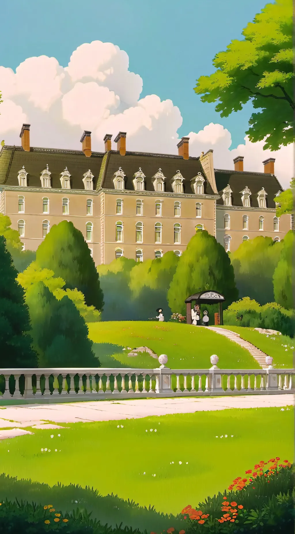 ai character: HH reacts background