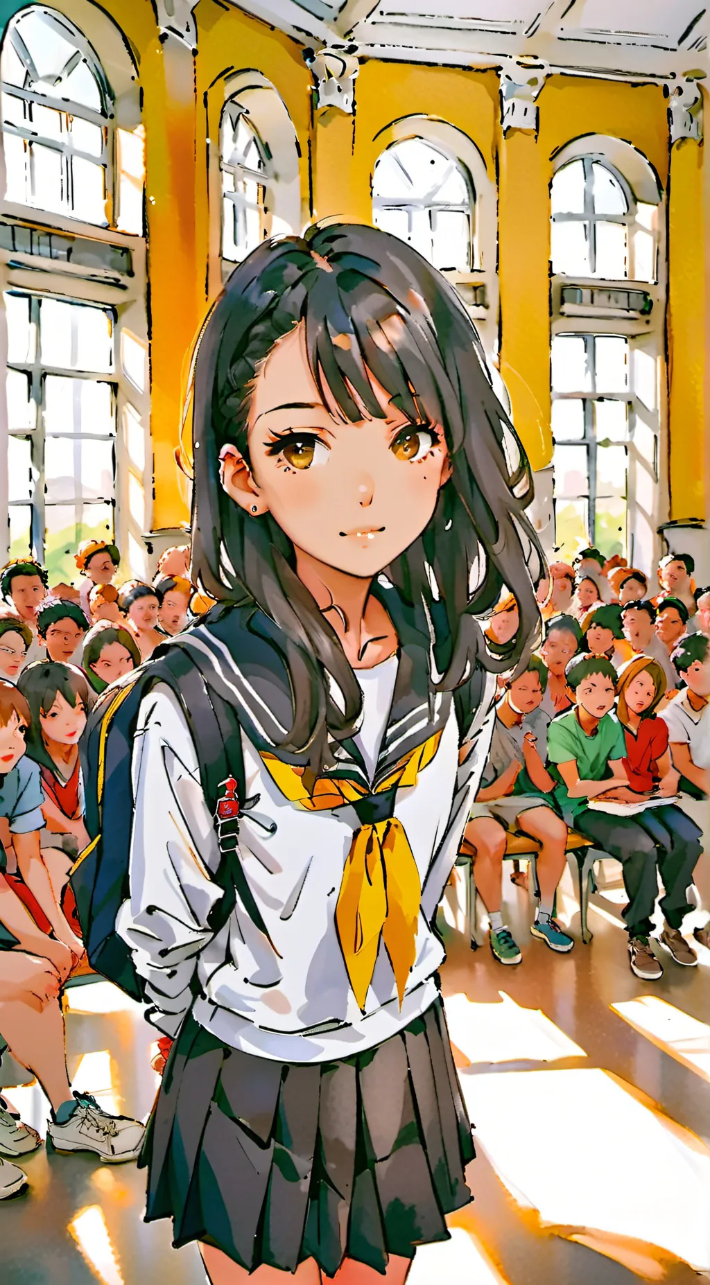 ai character: Bailey background