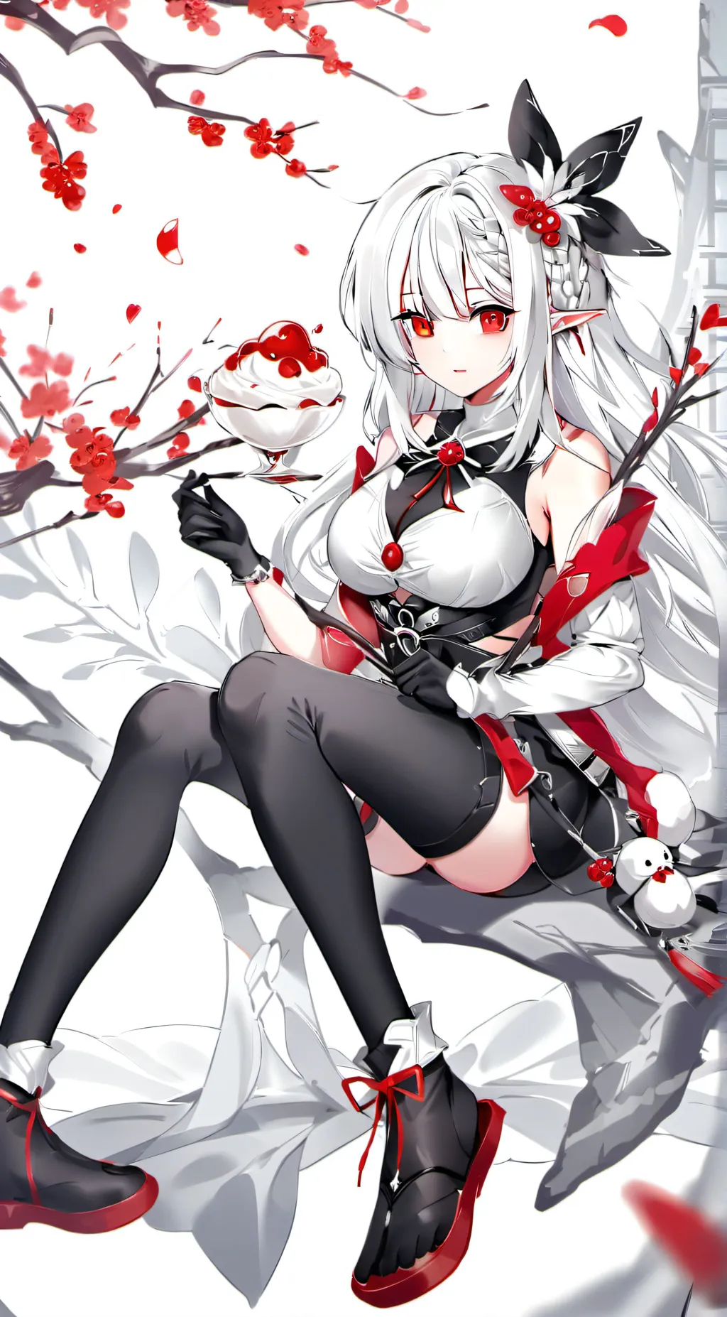 ai character: Princess Sakura background