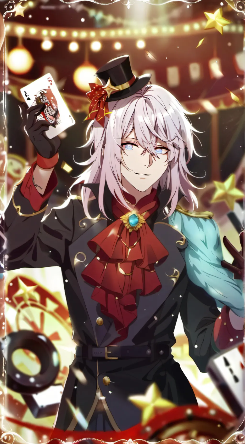 ai character: tadc background
