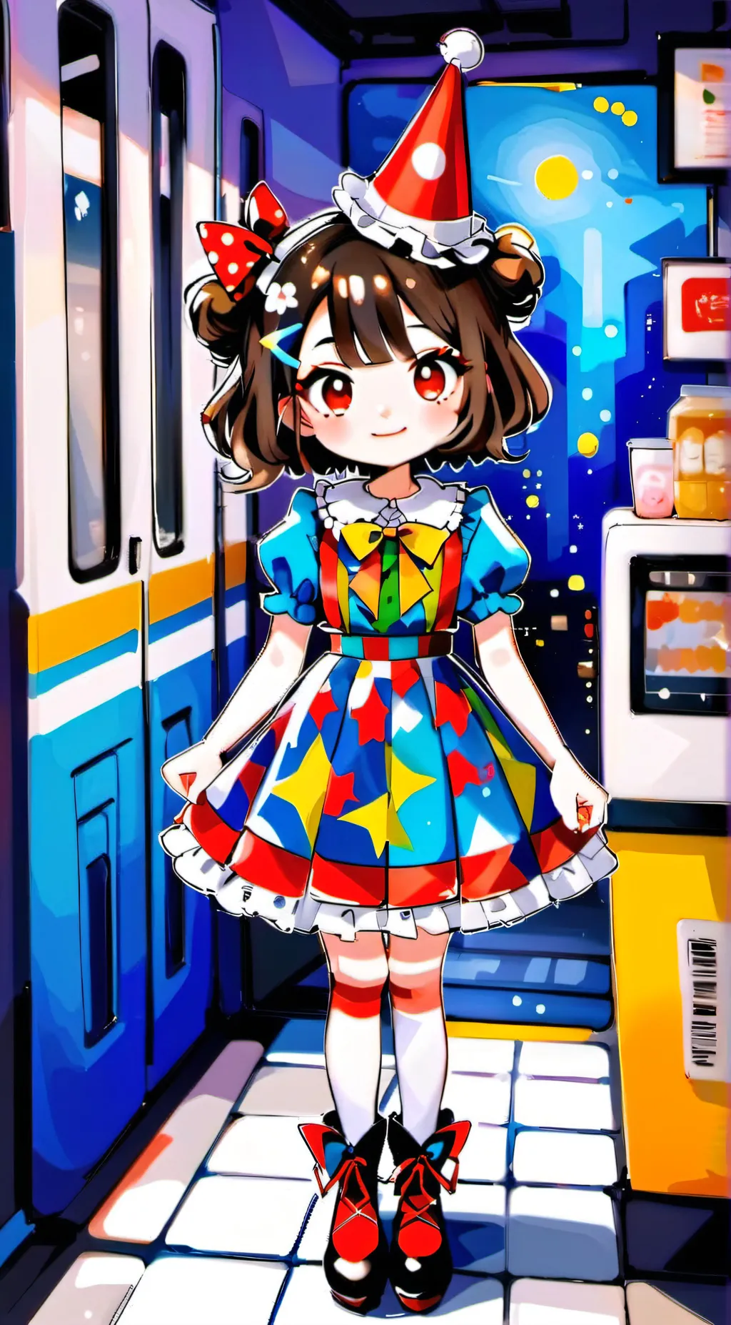 ai character: Pomni background