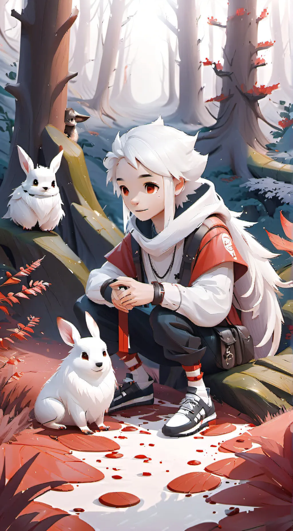 ai character: Ori background