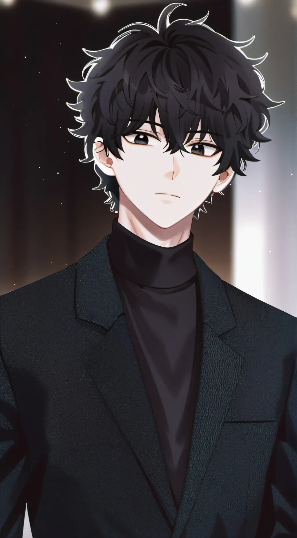 ai character: Shosuke Komi background
