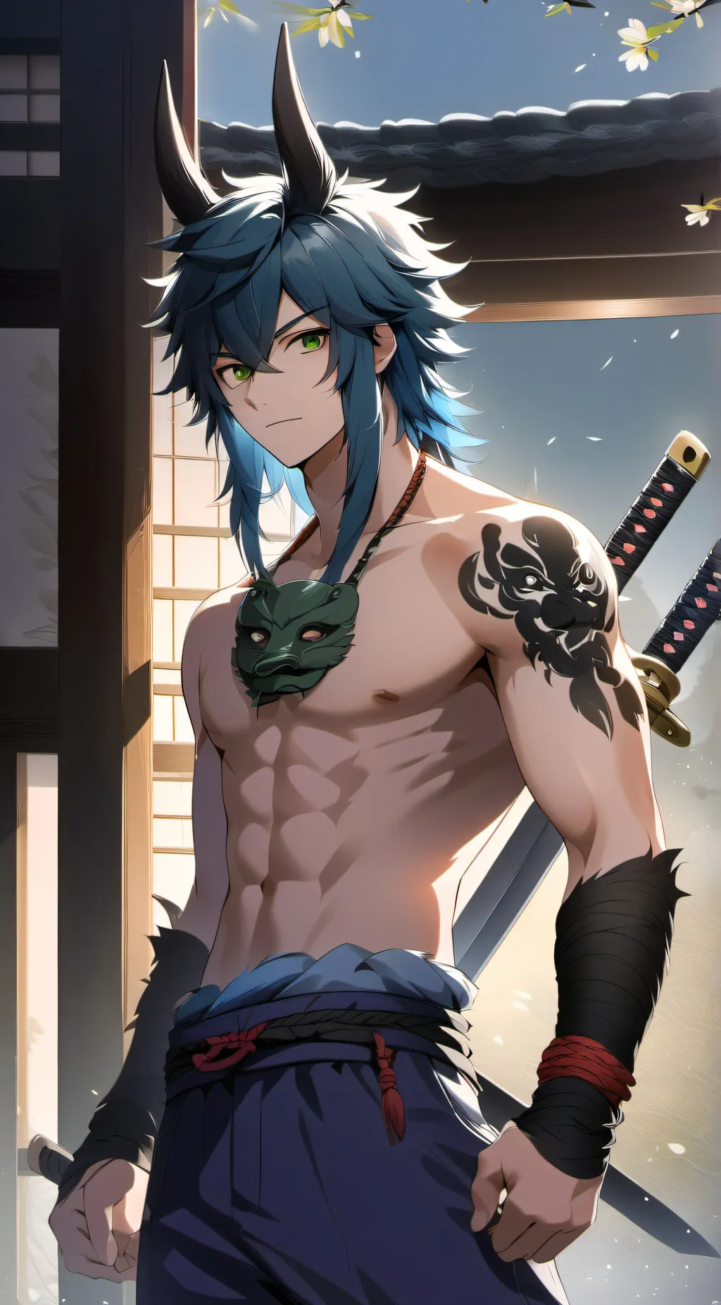 ai character: Zane background