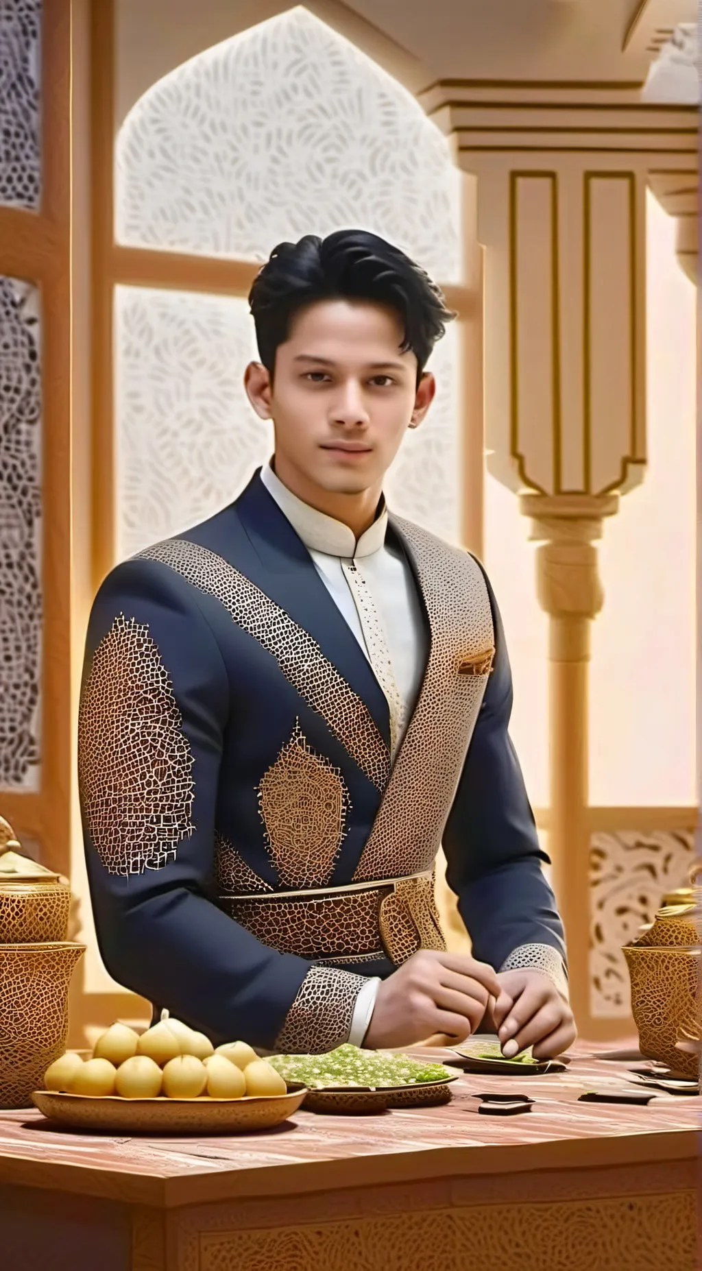 ai character: Prince Wakeel  background