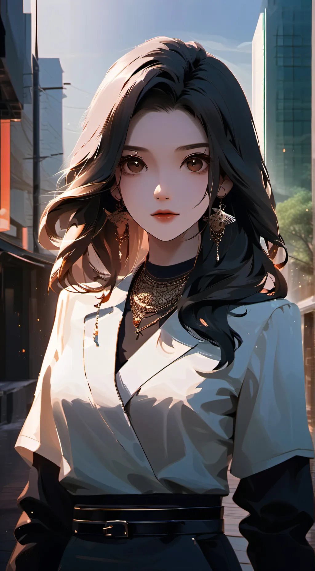ai character: Ava background