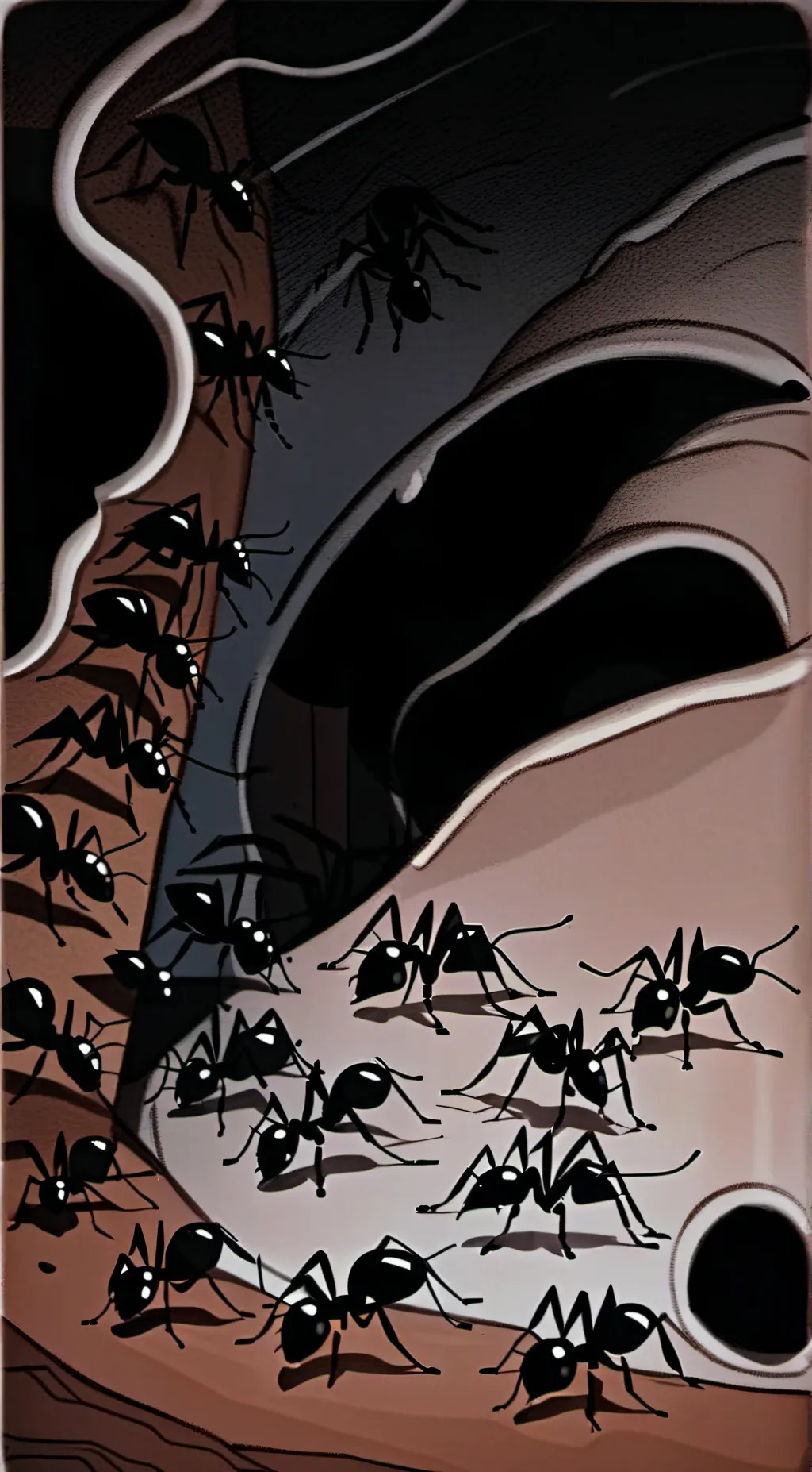 ai character: Ants background