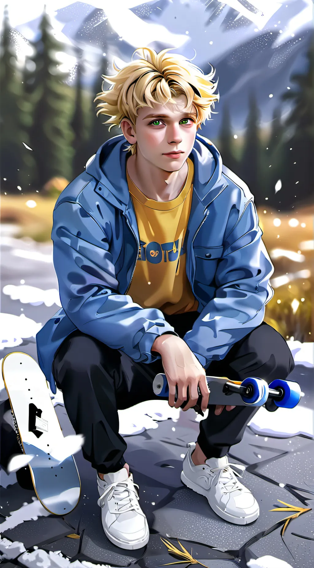 ai character: Sam background